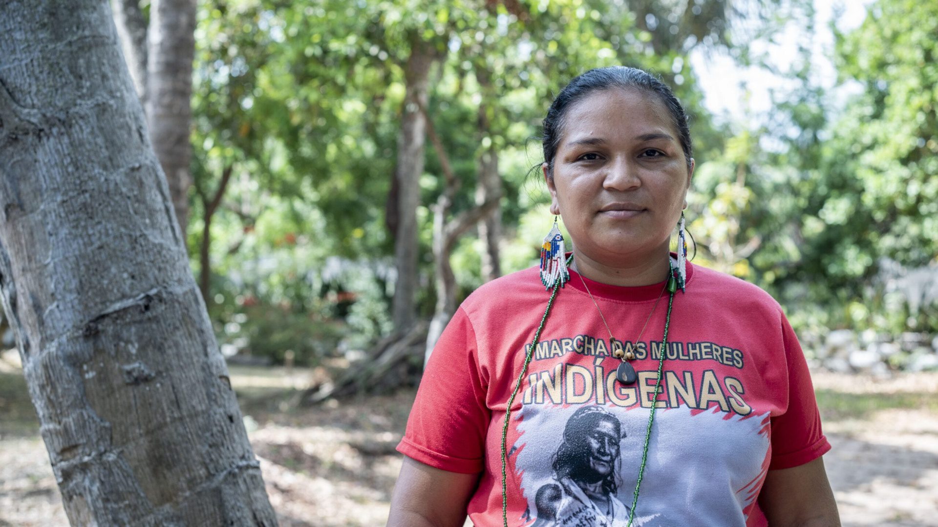 Auricelia Arapiuns, Co-director of the indigenous organisation CITUPI. Photo: Thomaz Pedro