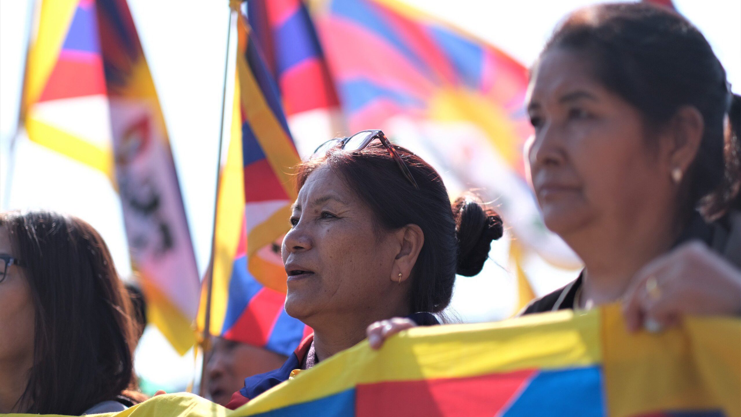 Tibetdemo in Genf Bild: Hanno Schedler
