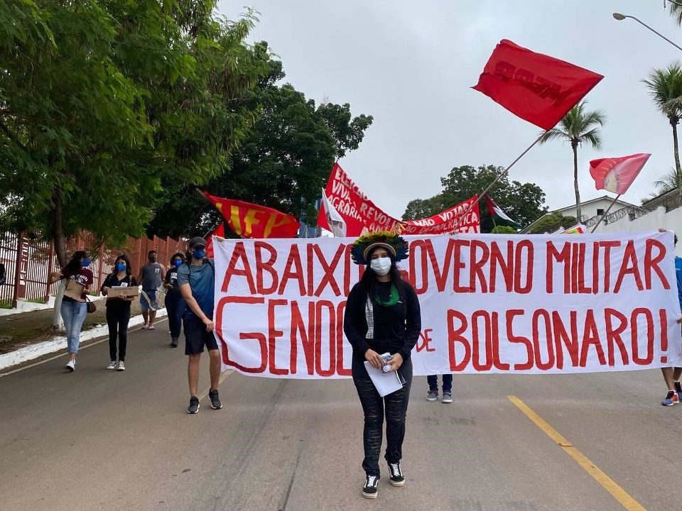 Protest Brasilia Juni 2021