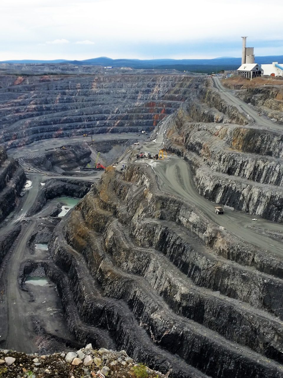 Kupfermine in Schweden